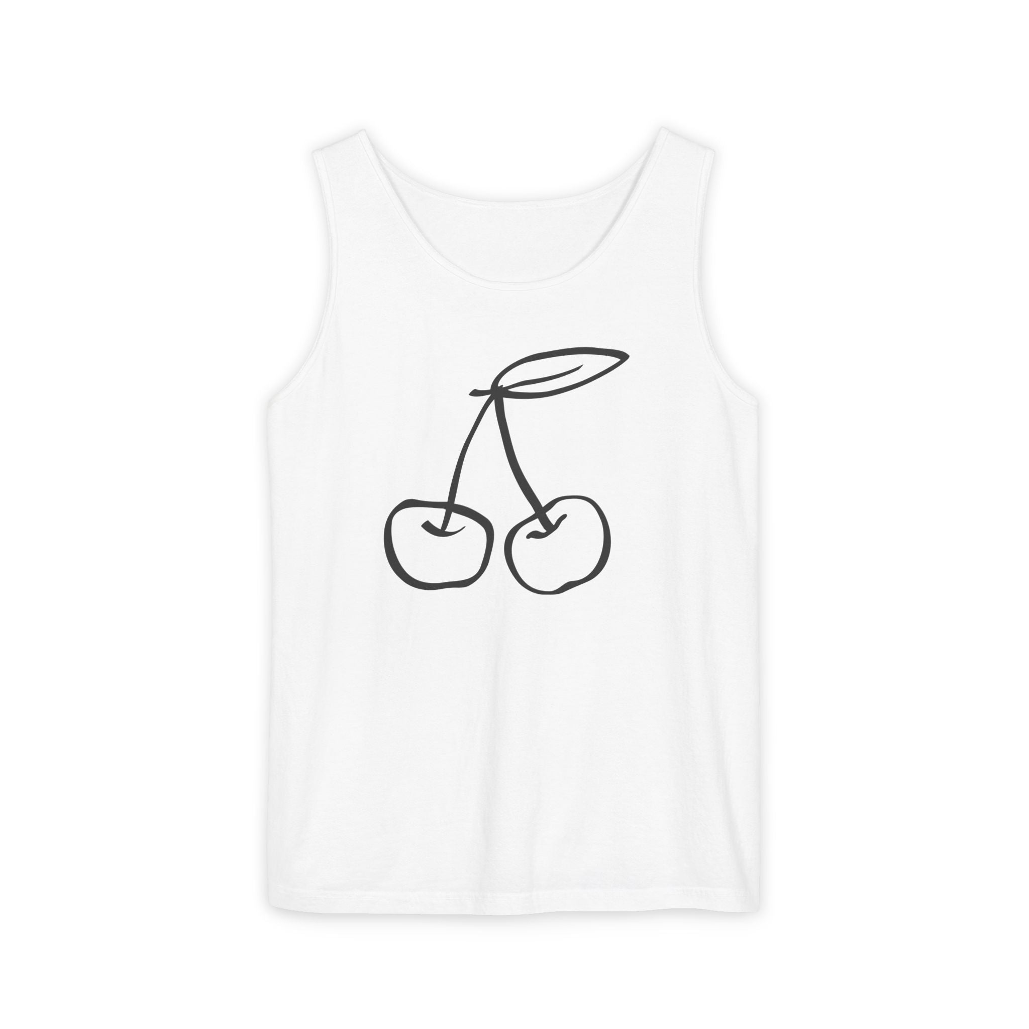 Discreet Findom Cherry Tank Top