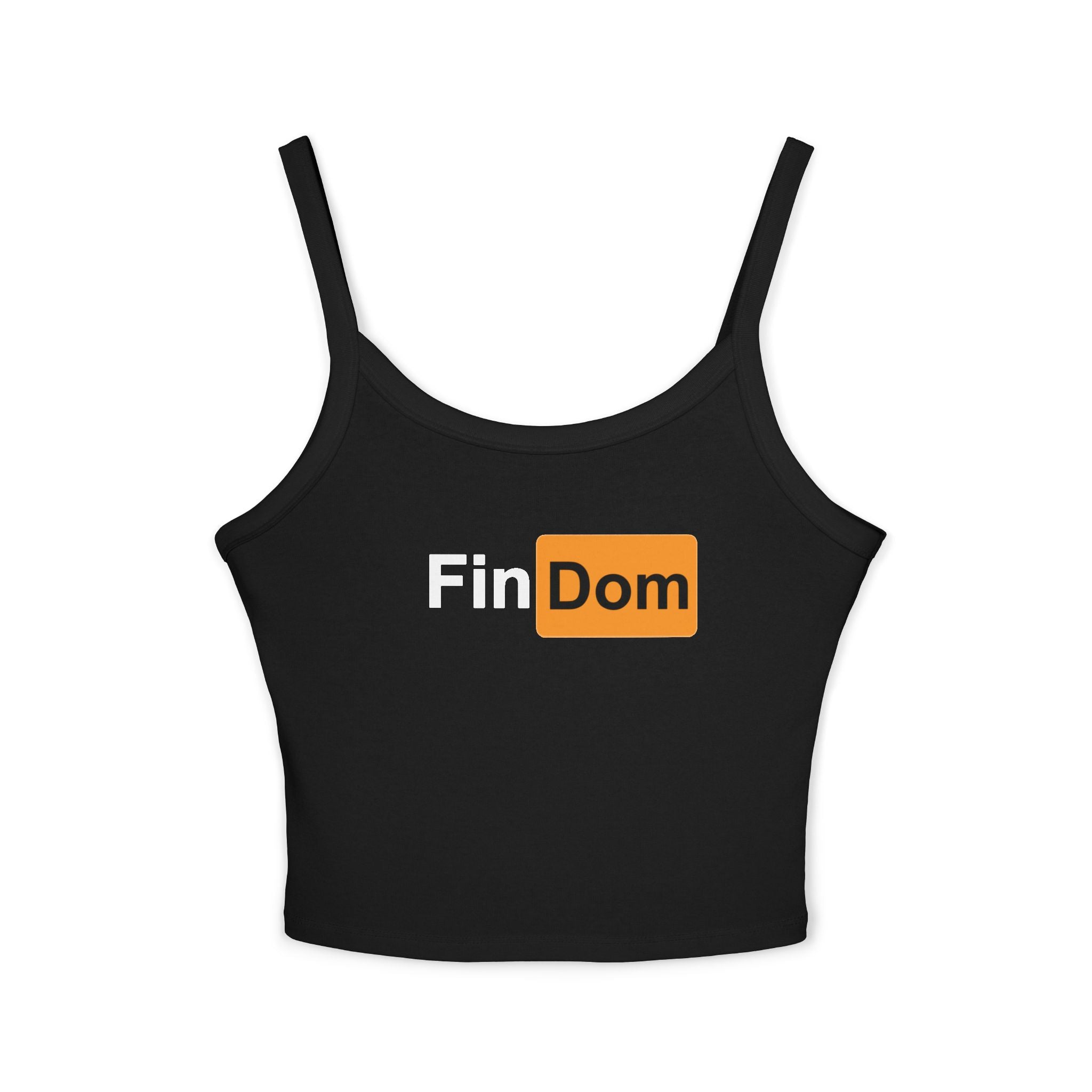 Findom Graphic Tank Top — bold findom statement tank from FindomHub by Findom Attire Australia