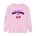 My Time Isn't Free Long Sleeve T-Shirt — garment dyed findom long sleeve by Findom Attire Australia