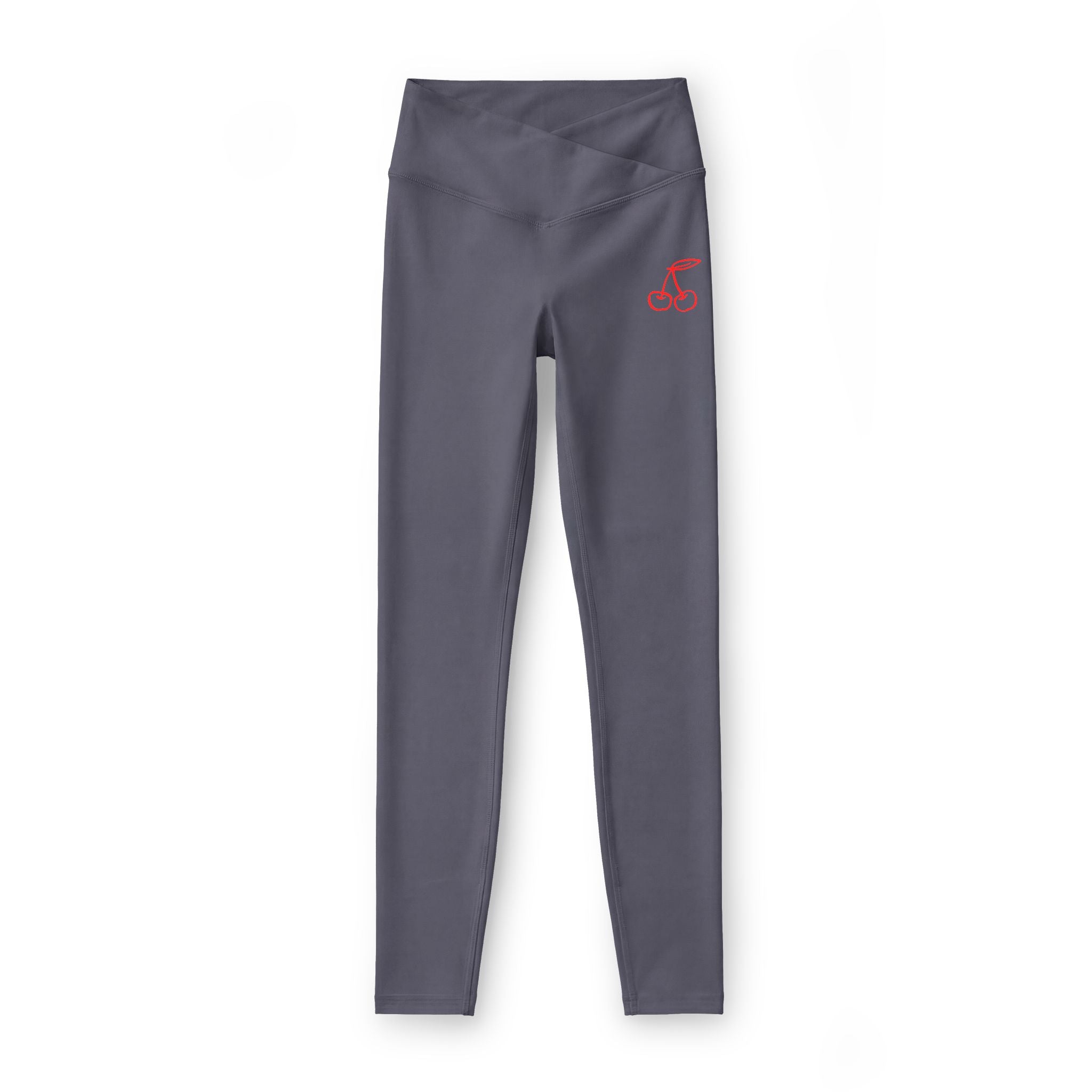 Findom Cherry High-Waist Leggings