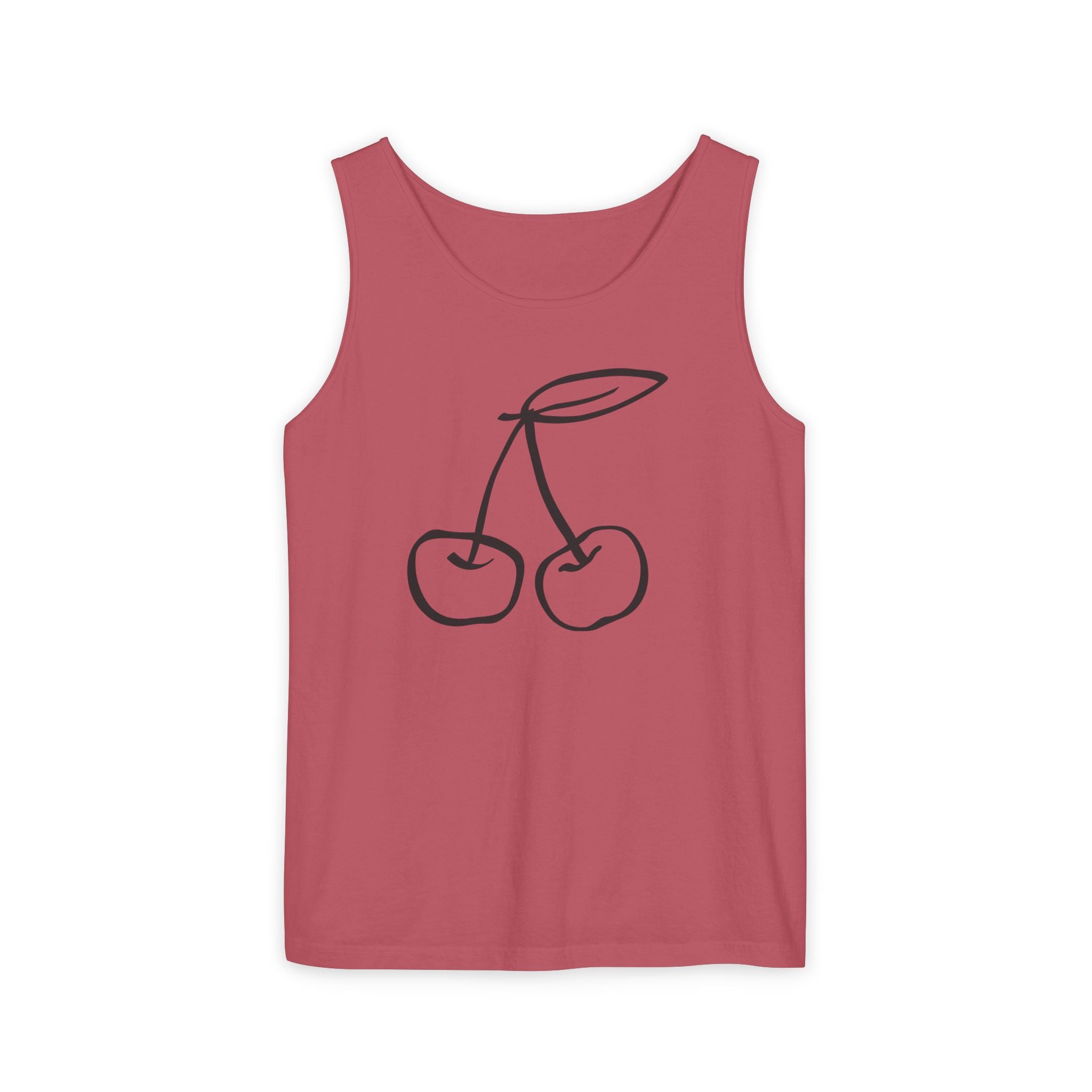Discreet Findom Cherry Tank Top