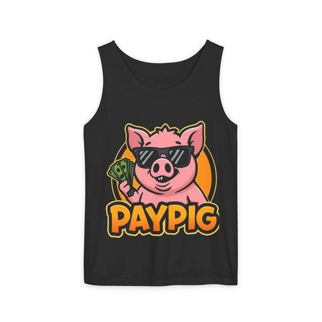 Paypig Tank Top — findom community graphic tank by Findom Attire Australia