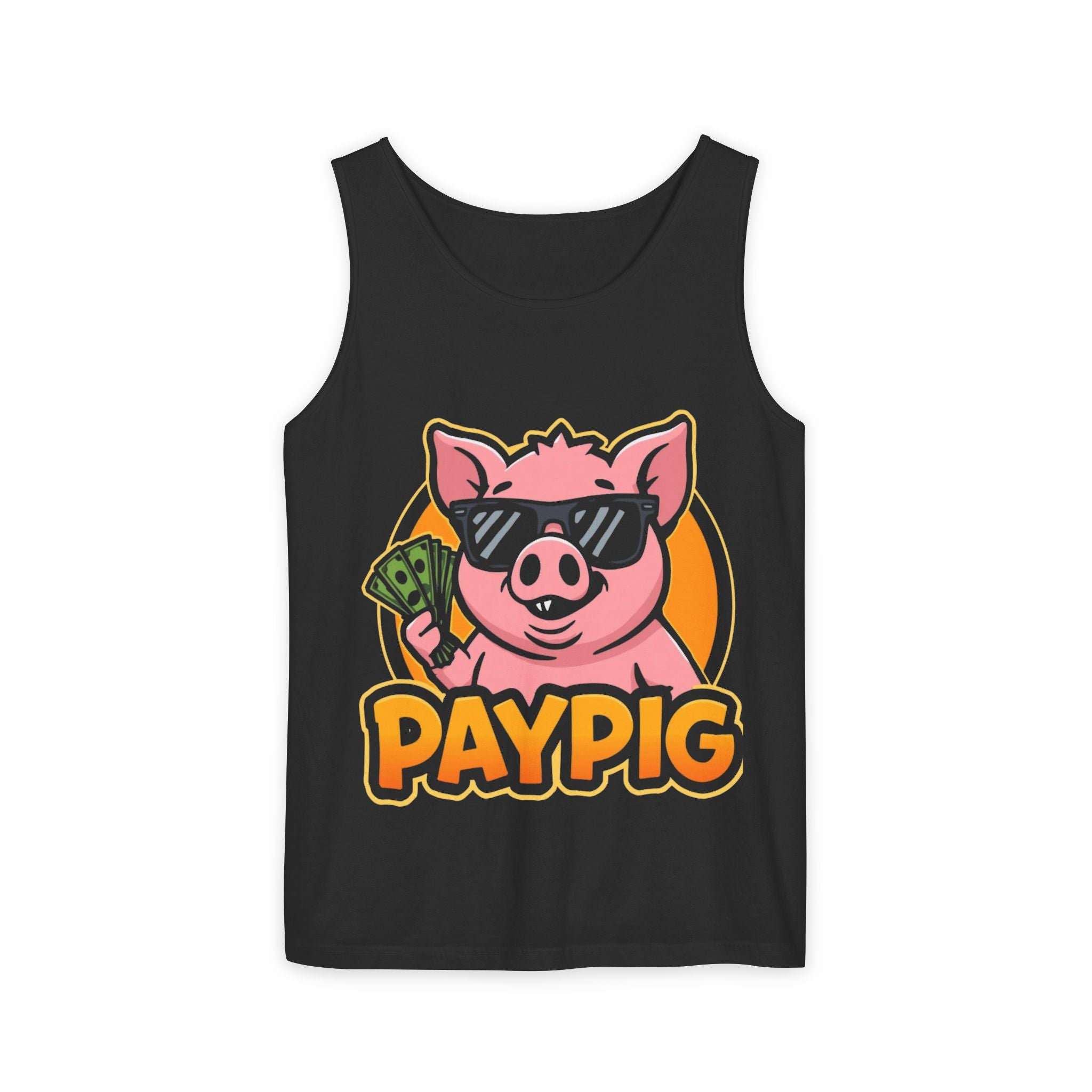 Paypig Tank Top — findom community graphic tank by Findom Attire Australia
