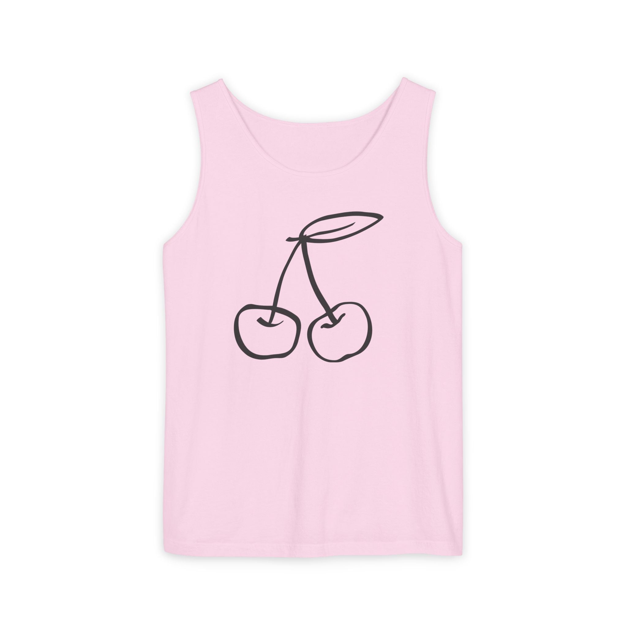 Discreet Findom Cherry Tank Top