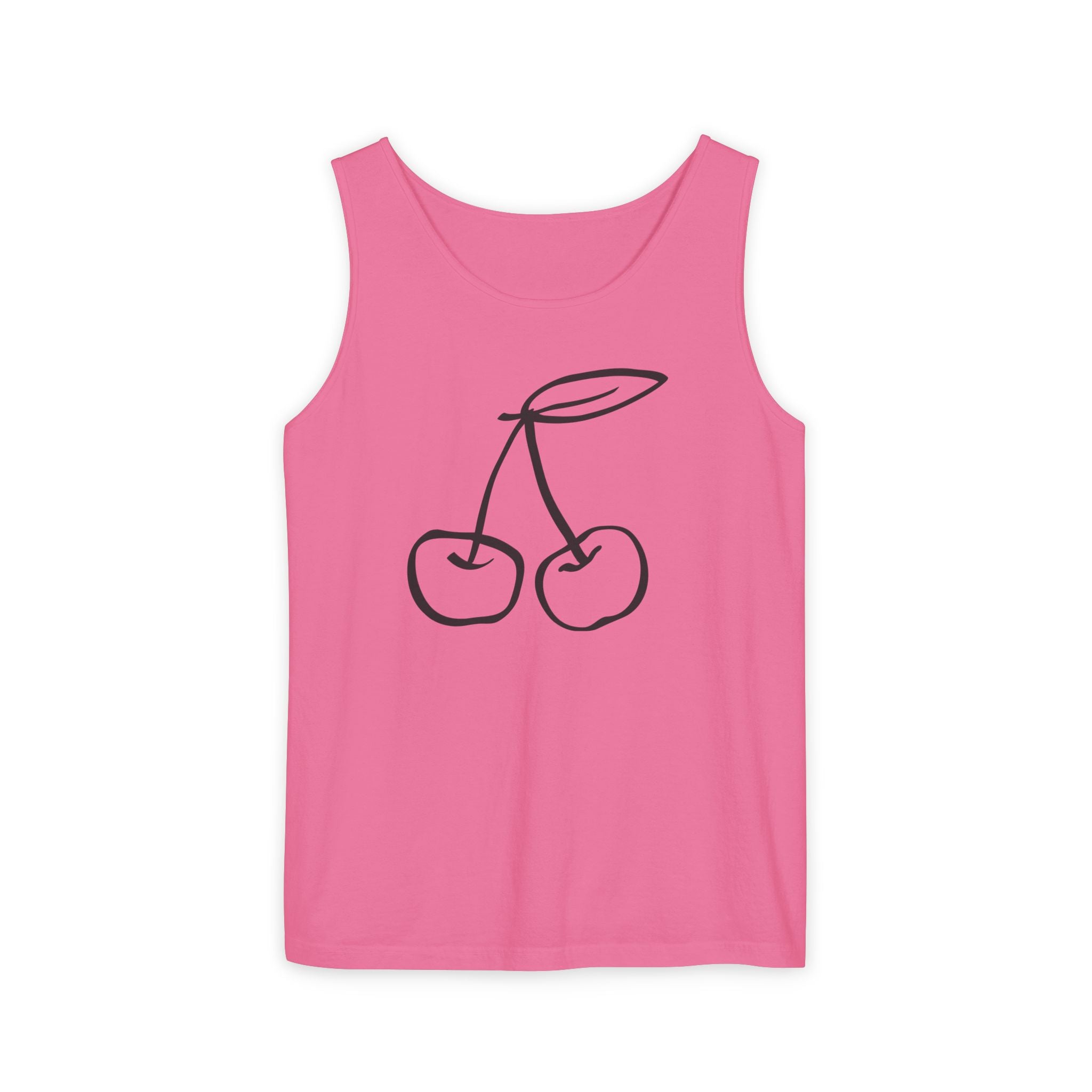 Discreet Findom Cherry Tank Top
