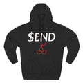 Send Cherry Hoodie — cherry motif SEND graphic hoodie by Findom Attire Australia