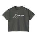 Findom Attire Women's Boxy Tee — relaxed boxy cut brand tee by Findom Attire Australia