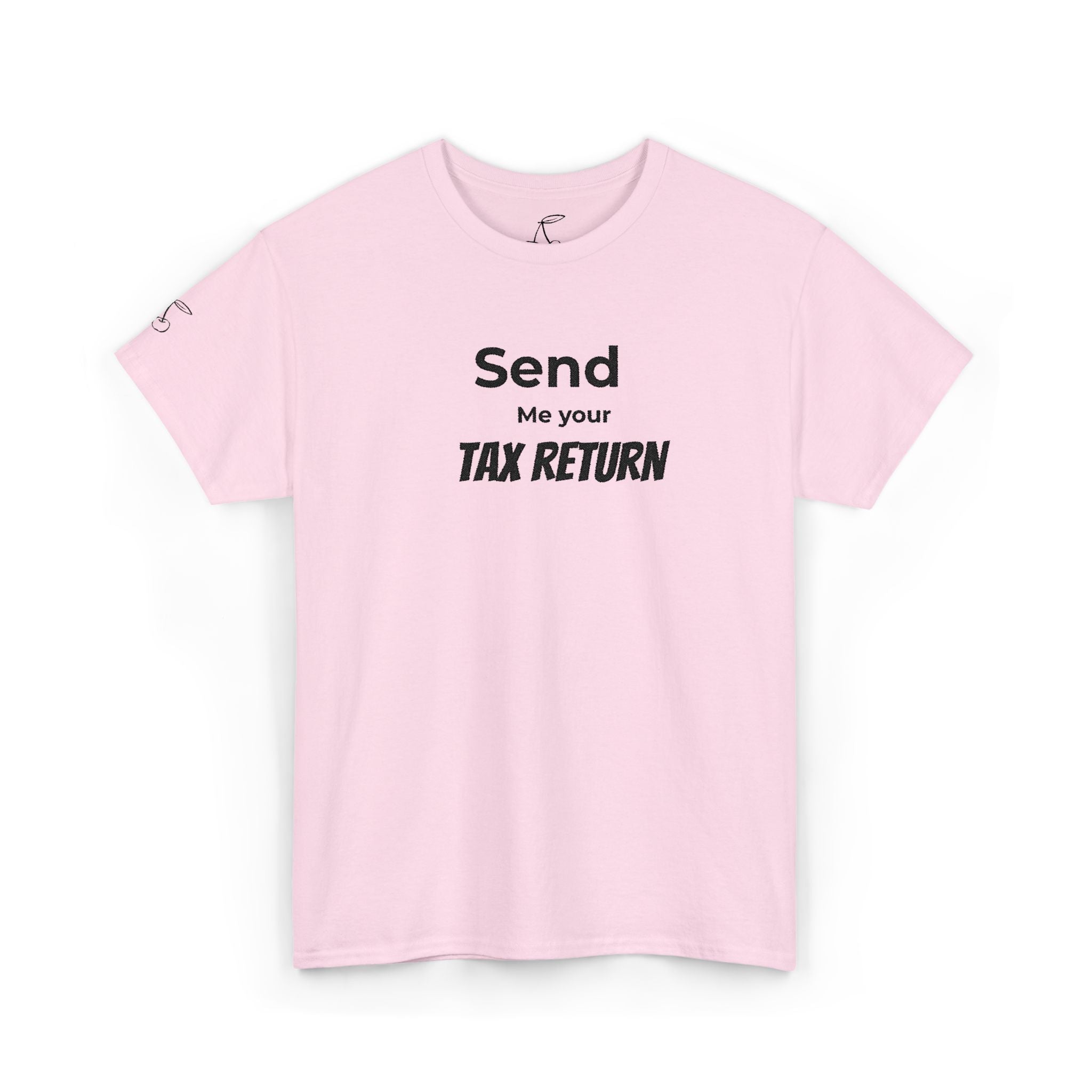 Embroidered Send Me Your Tax Return Findom Tee