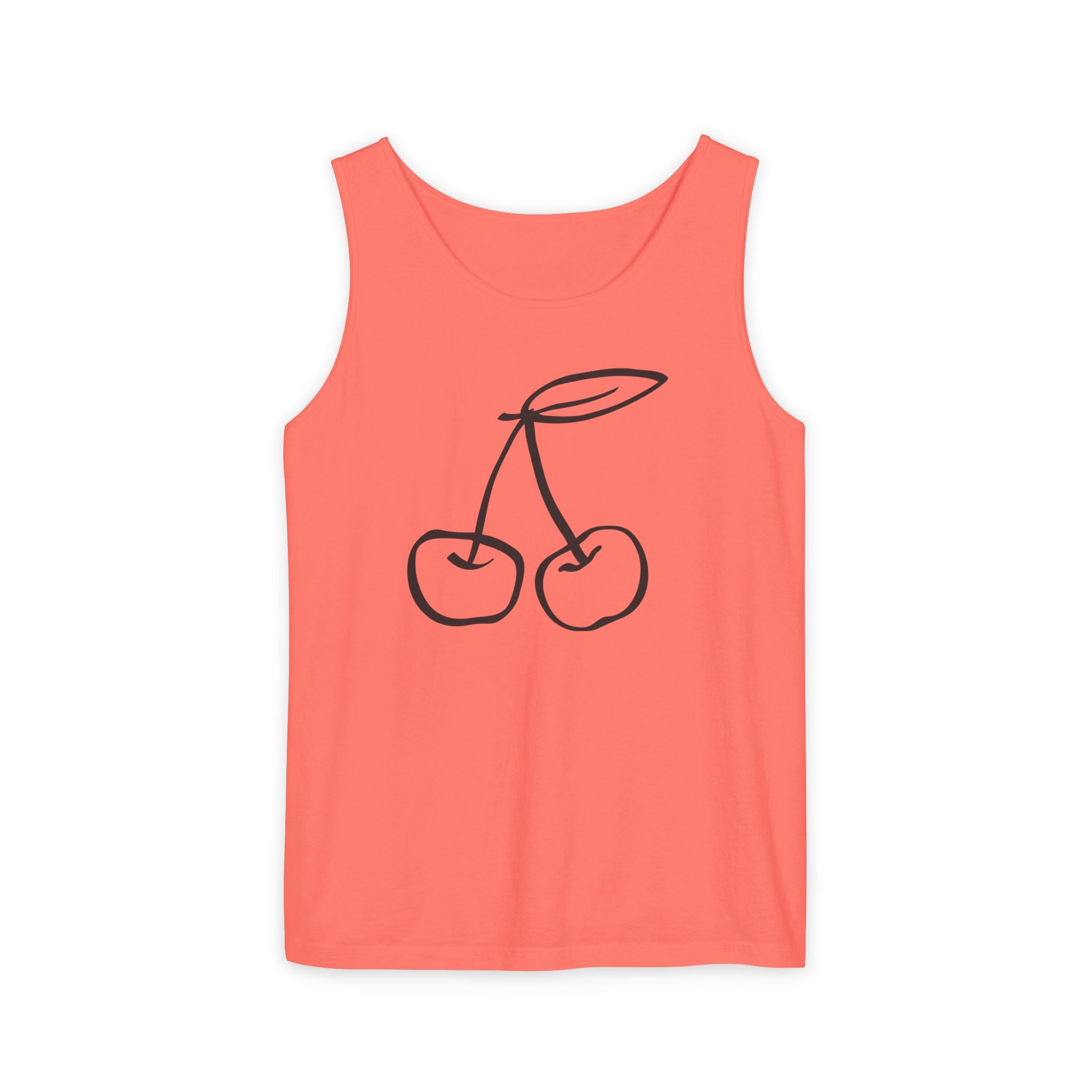 Discreet Findom Cherry Tank Top