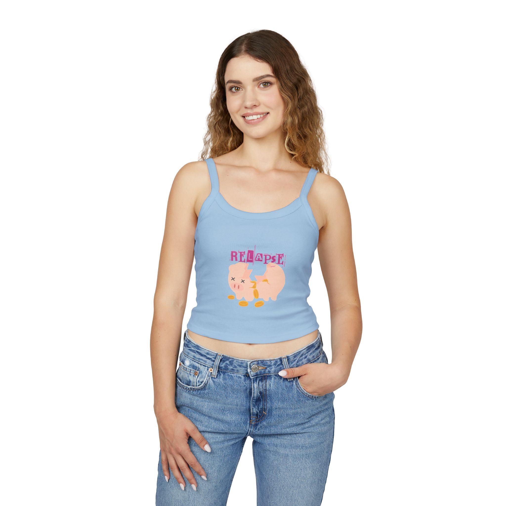 Relapse Spaghetti Strap Tank Top