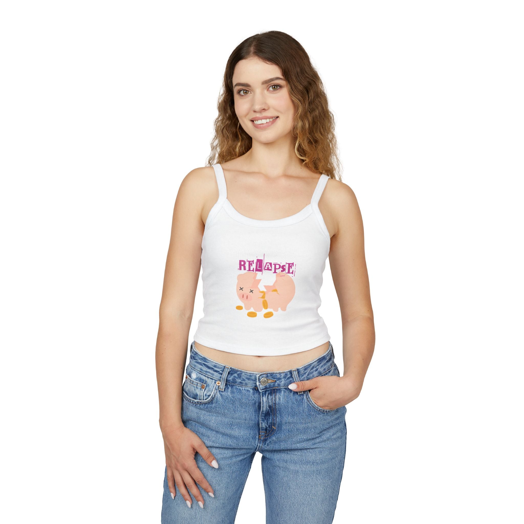 Relapse Spaghetti Strap Tank Top