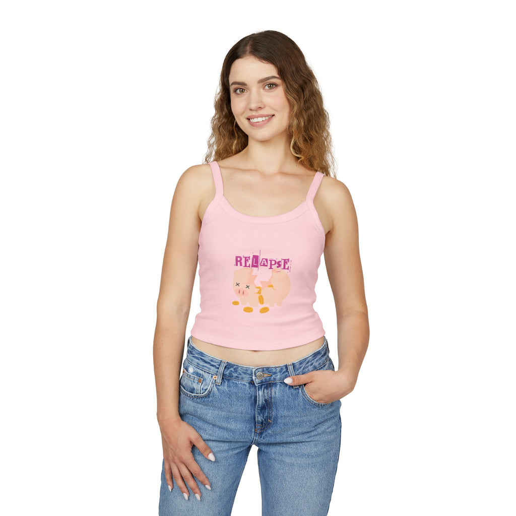 Relapse Spaghetti Strap Tank Top