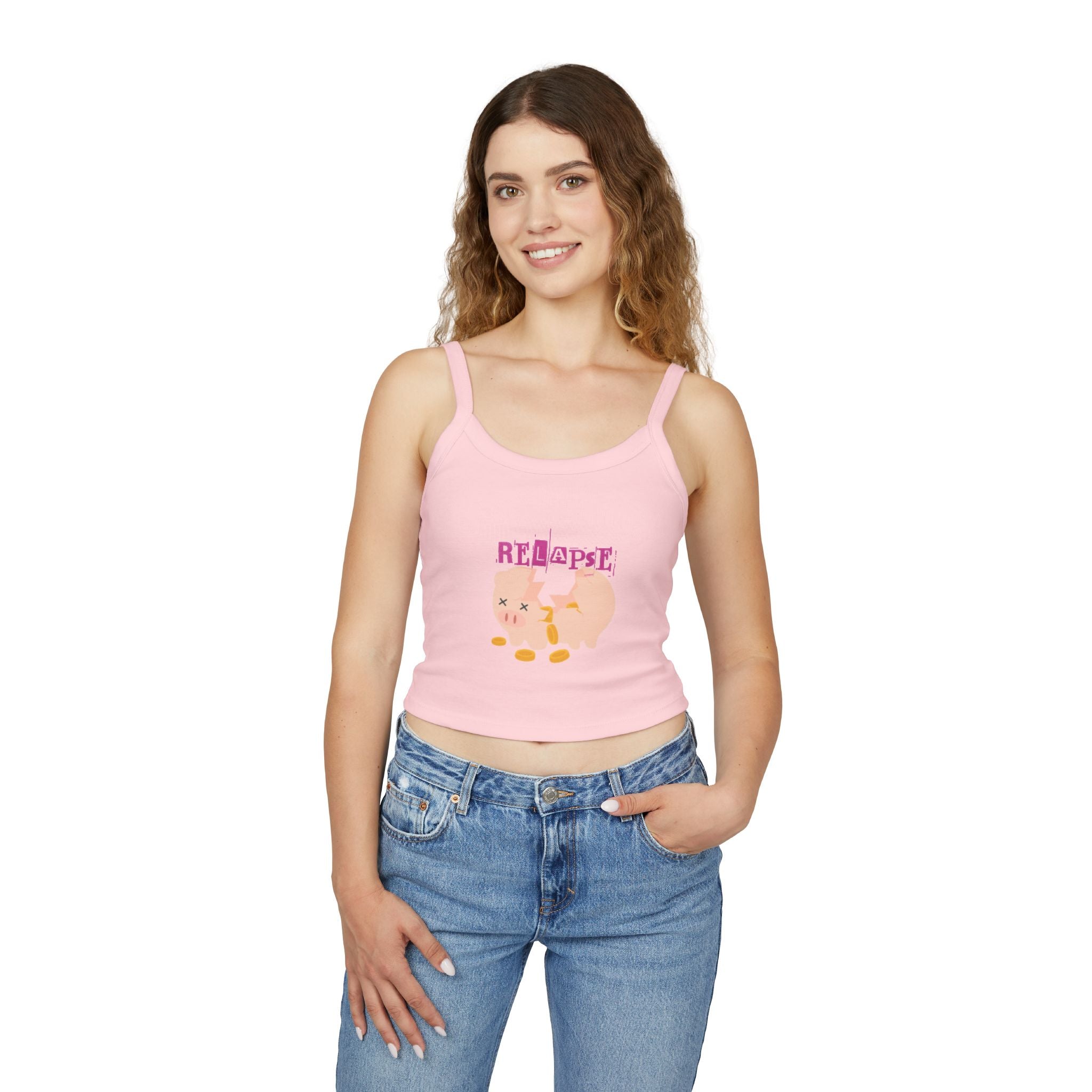Relapse Spaghetti Strap Tank Top