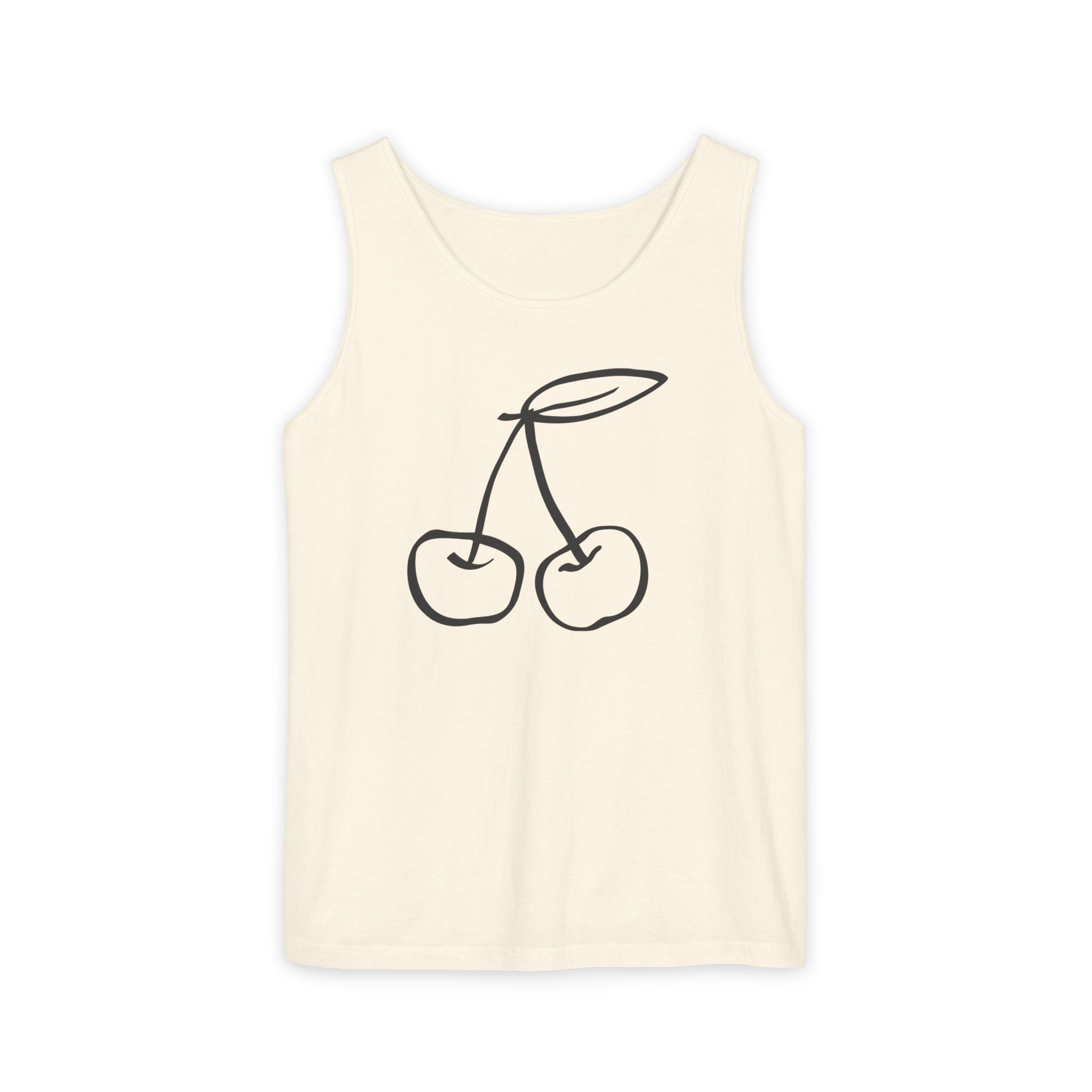 Discreet Findom Cherry Tank Top