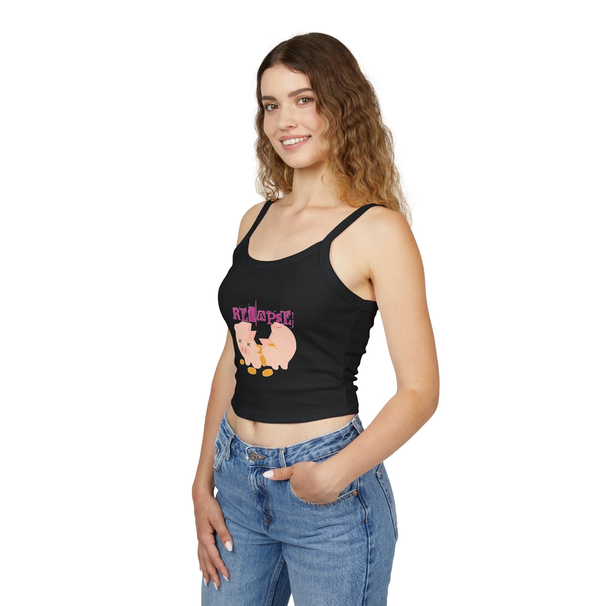 Relapse Spaghetti Strap Tank Top