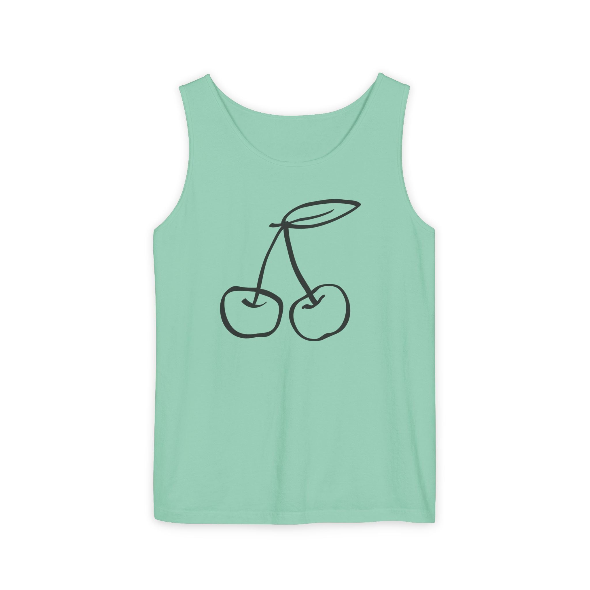 Discreet Findom Cherry Tank Top