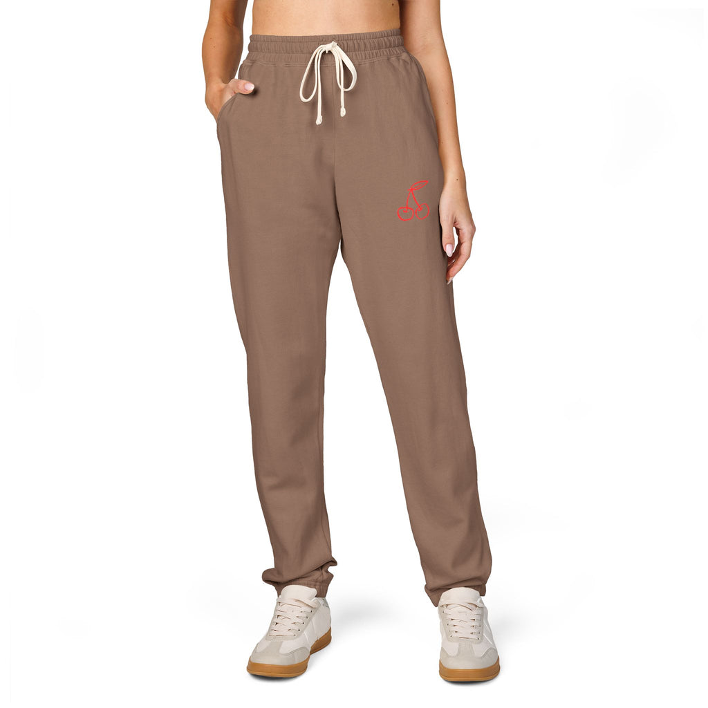Findom Cherry Tracksuit Sweatpants