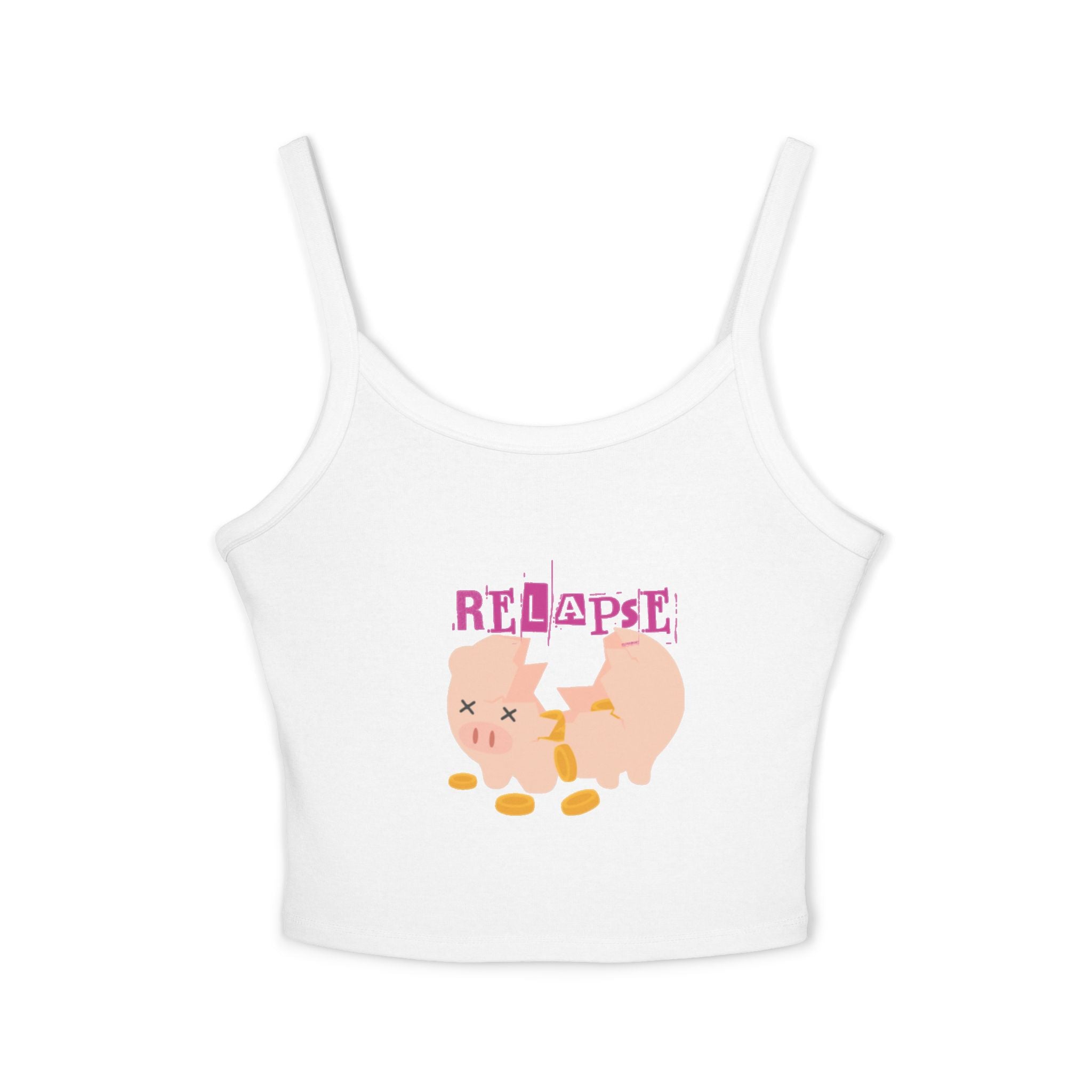 Relapse Spaghetti Strap Tank Top