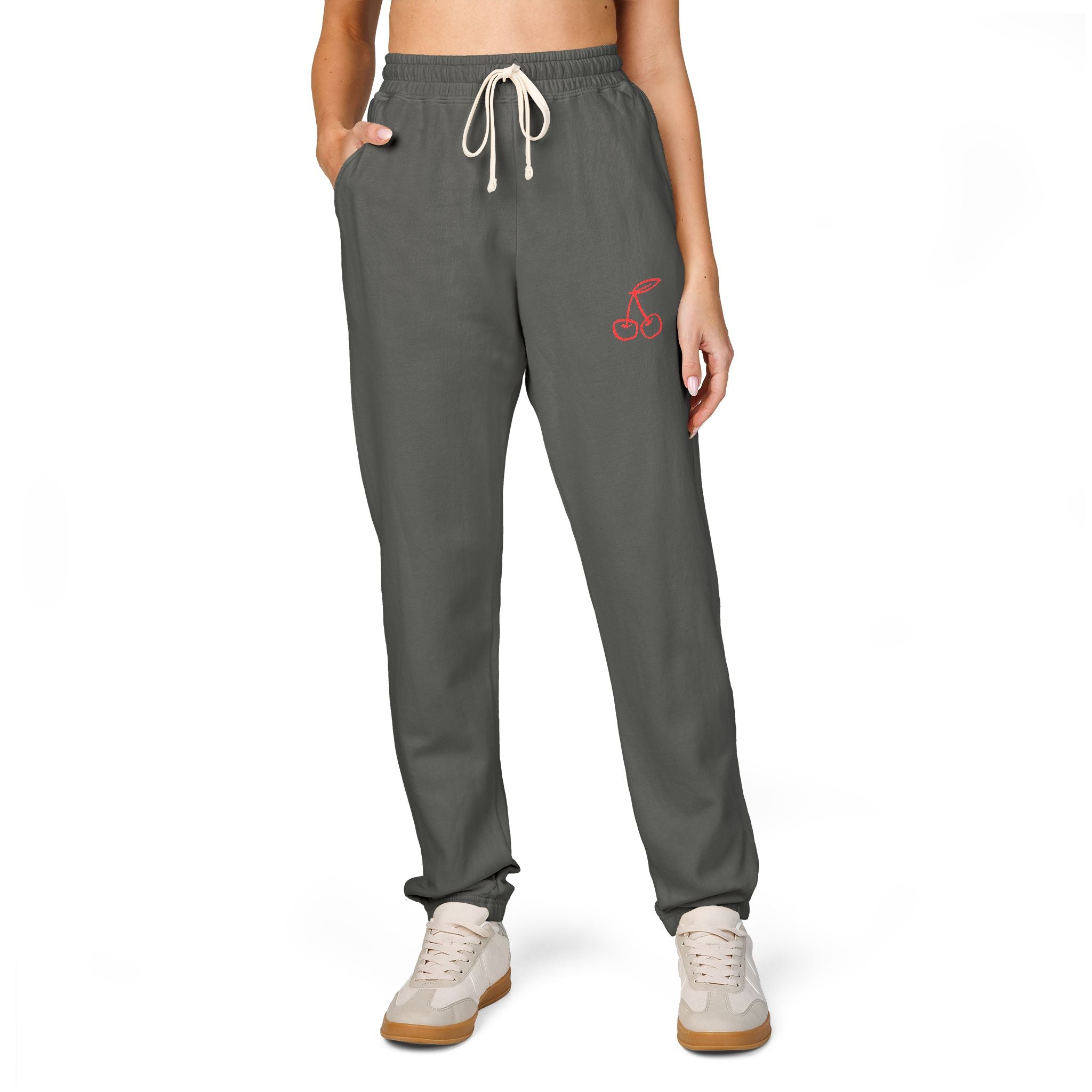 Findom Cherry Tracksuit Sweatpants