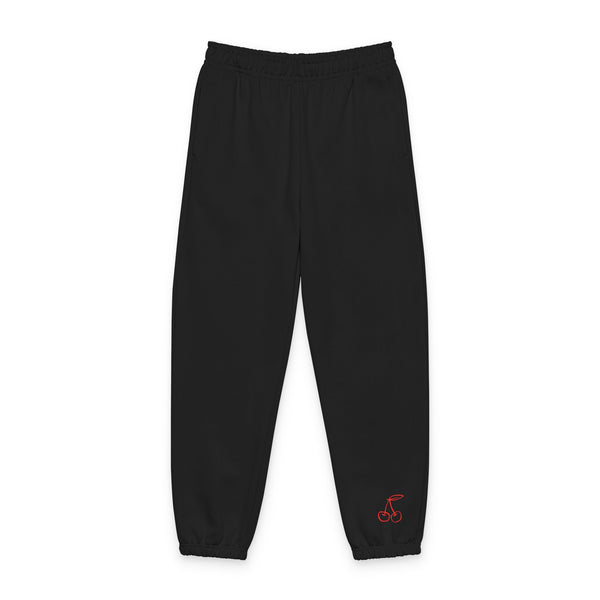 Findom Cherry Sweatpants — heavyweight cherry print sweatpants from the Discrete Collection by Findom Attire Australia